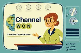 Channel Won is a competitive strategy game built around building and managing your own TV channel to win viewers. Clever card play and timing decisions make every broadcast a battle for ratings.