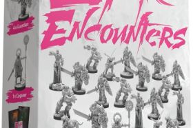 Epic Encounters: Sanctuary of the Steelborn is a complete encounter box for 5th Edition D&D, containing detailed miniatures, a double-sided map, and a full adventure booklet. Everything a DM needs to run a thrilling mechanical dungeon encounter right out of the box.