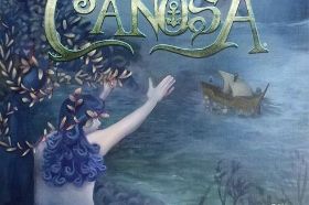 Canosa is an elegant tile-laying strategy game inspired by the historic rivalry between Pope Gregory VII and Emperor Henry IV. Players compete to control influence across a beautifully illustrated medieval map.