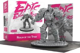Epic Encounters: Realm of the Titan delivers a massive boss miniature, double-sided map, and complete 5E adventure for an unforgettable tabletop showdown. A spectacular drop-in encounter for any D&D campaign.