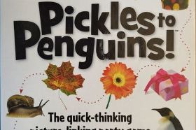 Pickles to Penguins is a fast-paced word association game where players race to connect cards by finding links between wildly different images. Simple, hilarious, and guaranteed to spark creativity and laughter.