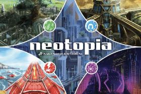 Neotopia is a colorful city-building game where players cooperate to construct a vibrant and sustainable futuristic city, balancing growth with environmental harmony. Accessible and visually appealing, it's great for family game nights.