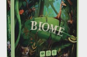 Build the most biodiverse ecosystem in this nature-themed tableau builder for 1-4 players, featuring over 120 unique plant and animal species. Combine card placement, engine building, and resource management across four seasons to create the most thriving biome and win.