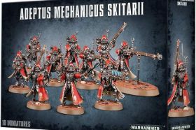 Skitarii Rangers and Vanguard are the cybernetically enhanced foot soldiers of the Adeptus Mechanicus, marching to war in service of the Omnissiah. This kit builds 10 versatile infantry models with a wealth of weapon options for Warhammer 40,000.